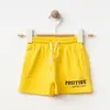 Winimo Şort Positive Baskılı Sarı