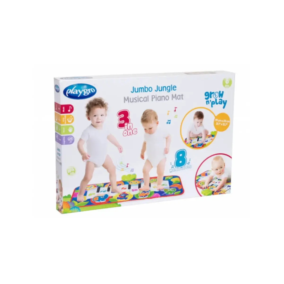Playgro Işıklı Müzikli Piyanolu Oyun Matı