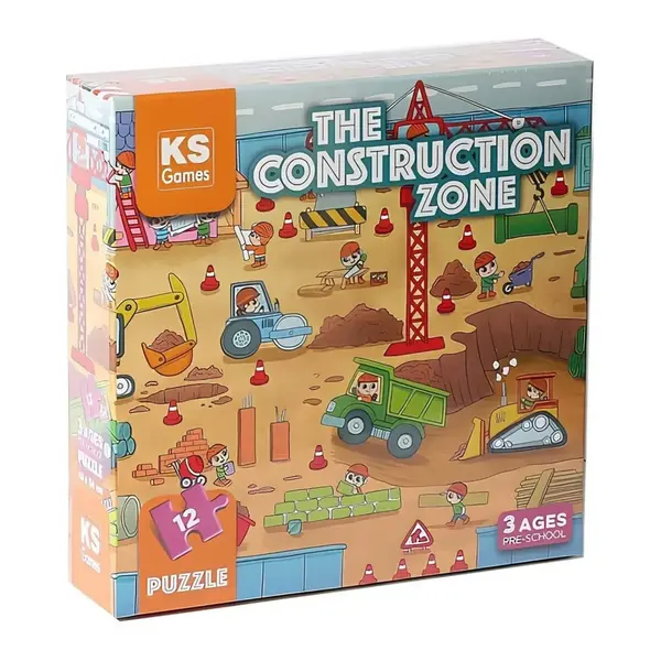 Ks Games The Construction Puzzle 12 Parça