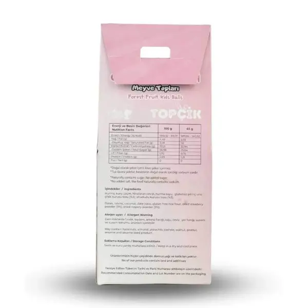 Aşçı Anne Topçik Orman Meyveli 45 gr