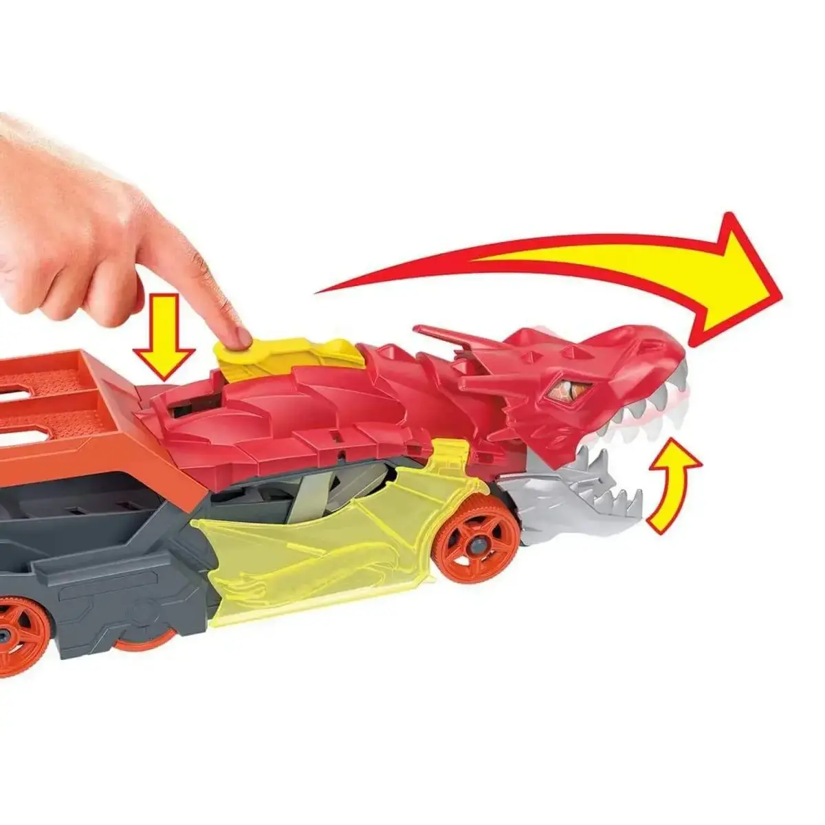 Hot Wheels Fırlatıcı ve Taşıyıcı Ejderha