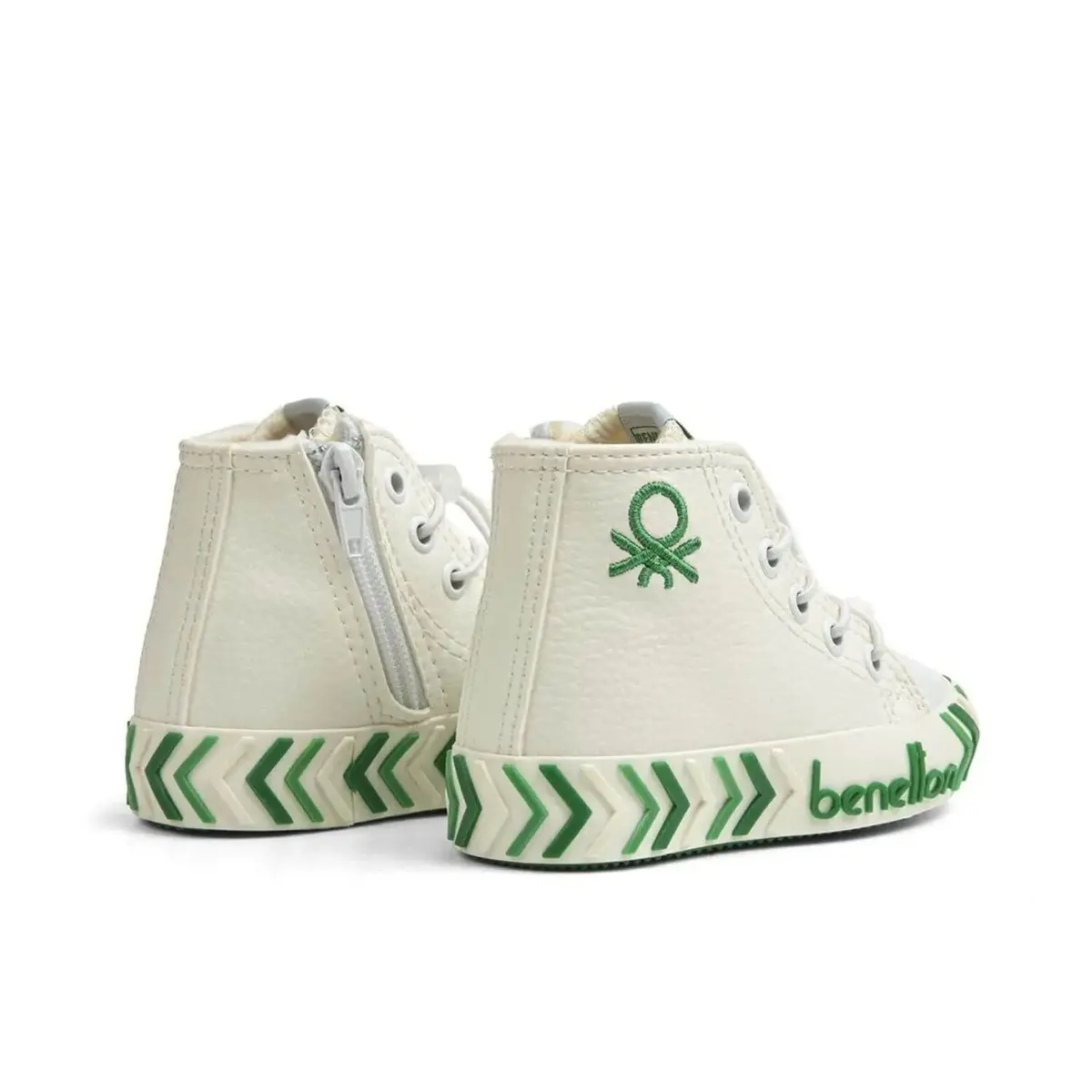 Benetton Spor Ayakkabı Beyaz - Yeşil
