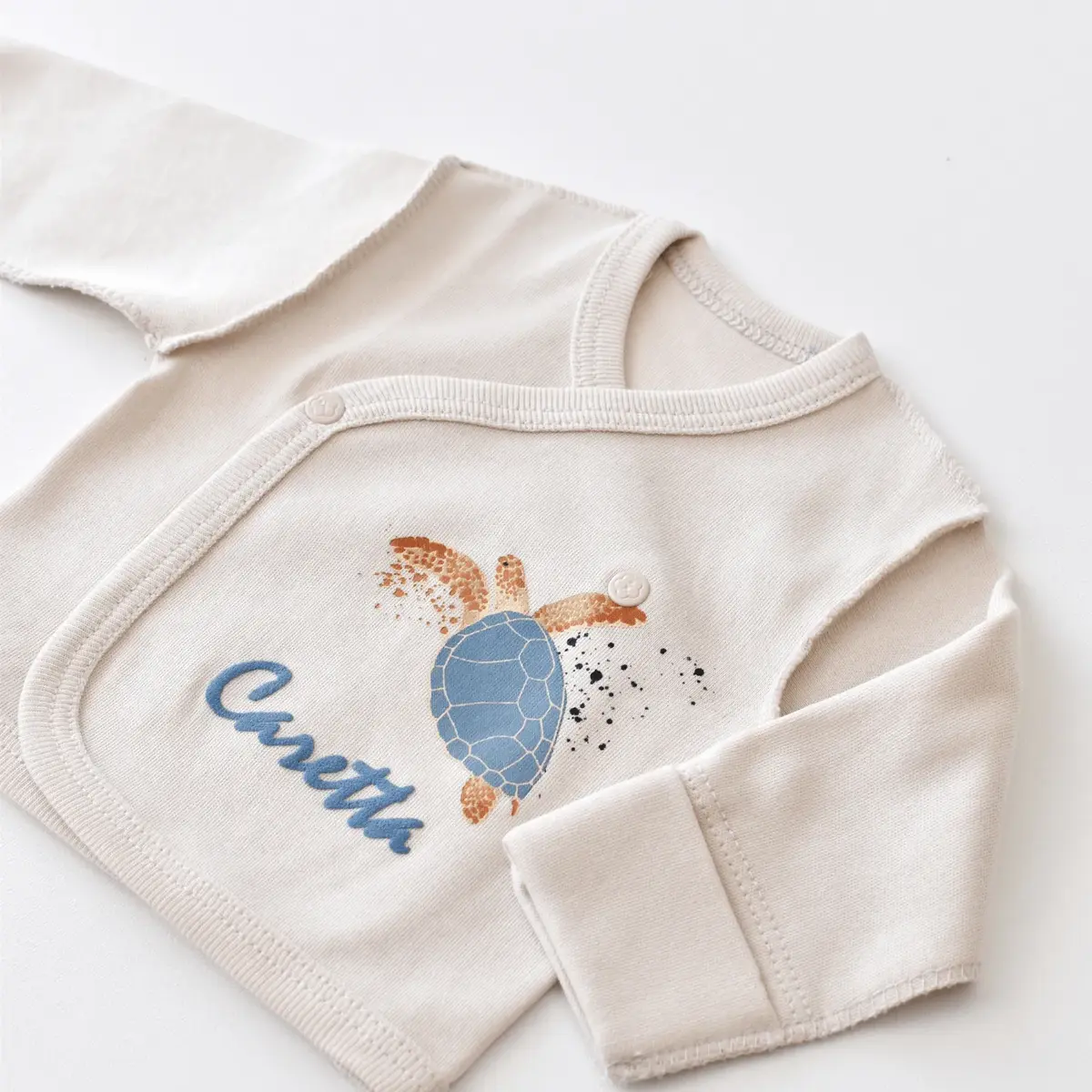 Bibaby Organik Zıbın Takımı Caretta In Live Prematüre Taş - İndigo