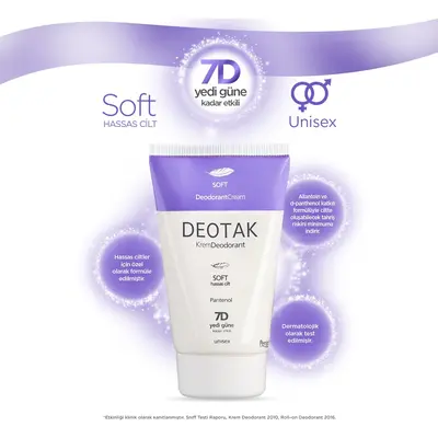 Deotak  Krem Deodorant Soft 35 ml