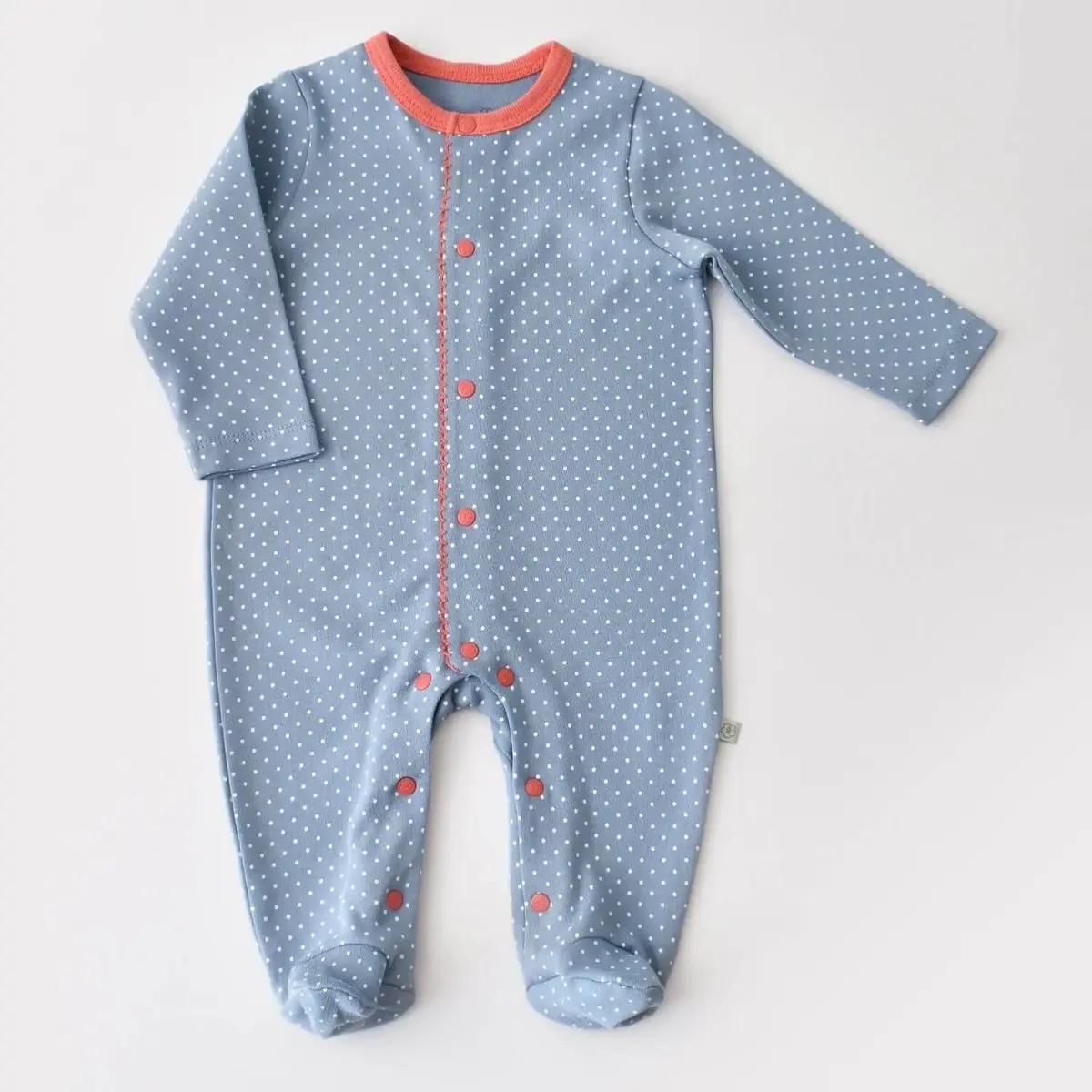 Bibaby Organik Tulum Takımı Tüllü Wild Flowers Spring Blue