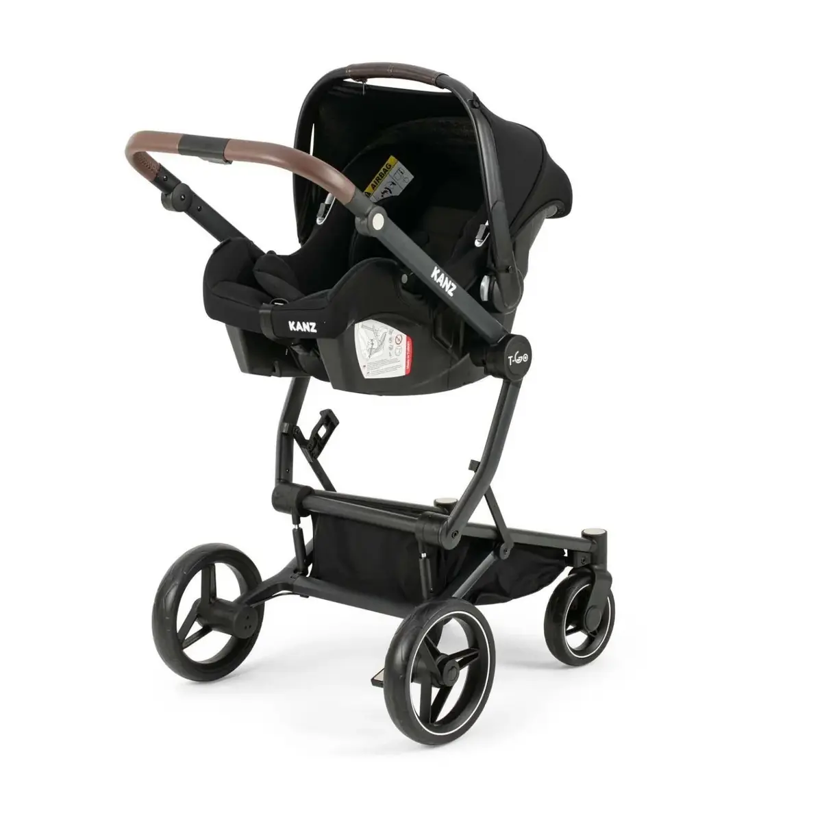 Kanz T-Go Travel Sistem Bebek Arabası Koyu Gri