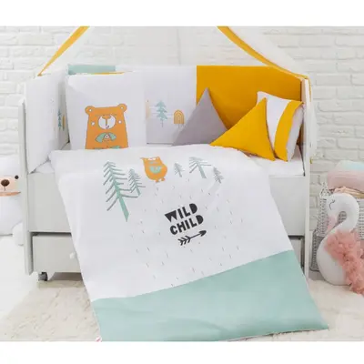 Momishop Wild Child Uyku Seti Sarı