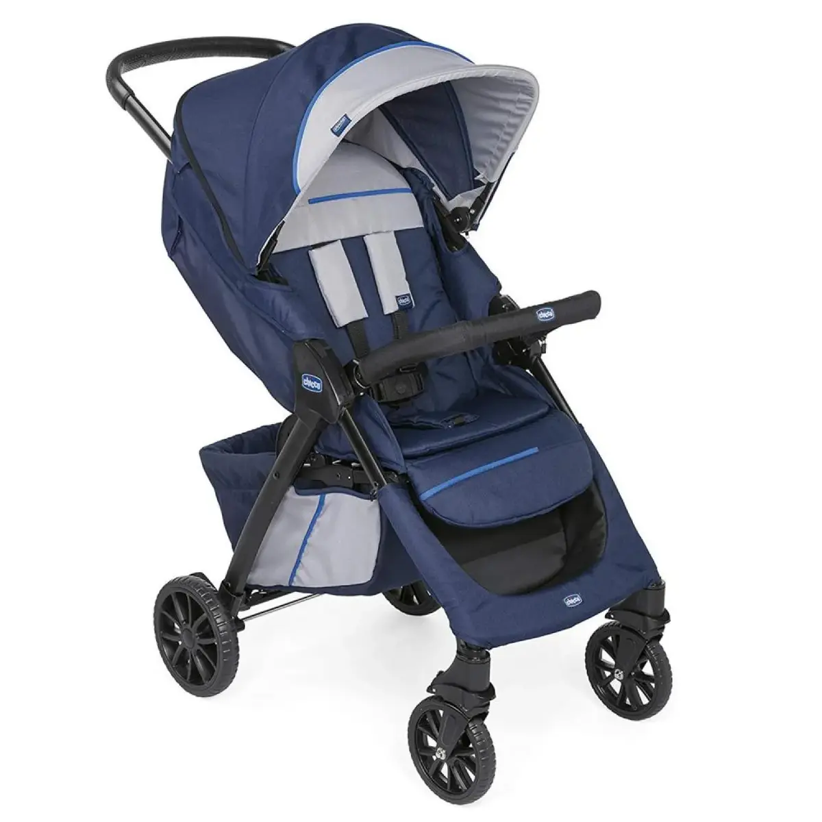 Chicco Duo Kwik One Bebek Arabası Blue Print