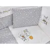 Meltem Kids Kral Beşik 60x120 cm Gri - Moon Gri