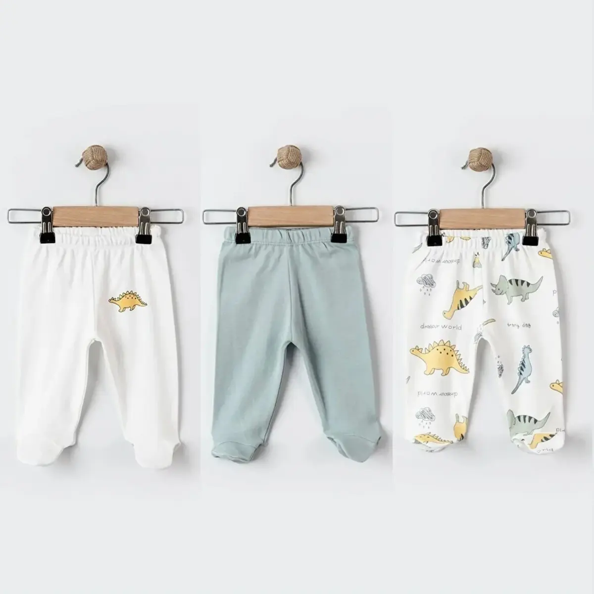 Tiffany Pantolon Patikli 3lü Dinosaur Theme