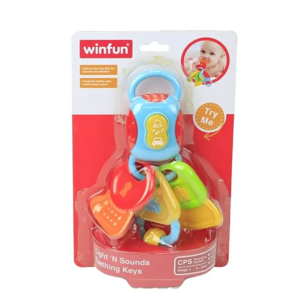 Winfun Diş kaşıyıcı Anahtar 3 Dokulu