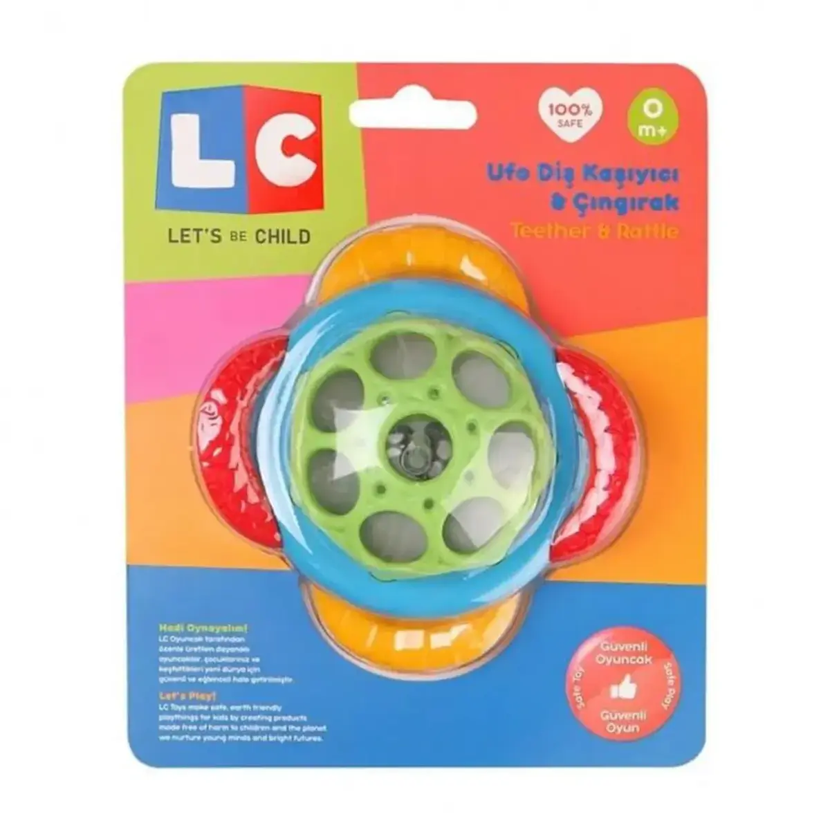 LC Ufo Diş Kaşıyıcı Çıngırak