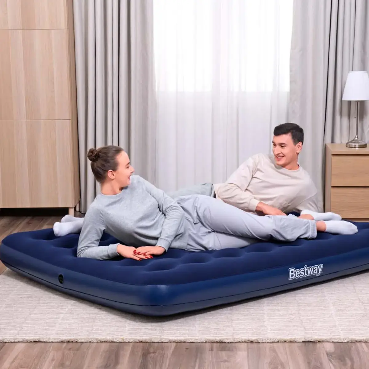 Bestway Havalı Yatak 203x152x22