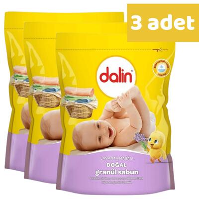 Dalin Granül Sabun 500 gr x 3 Adet