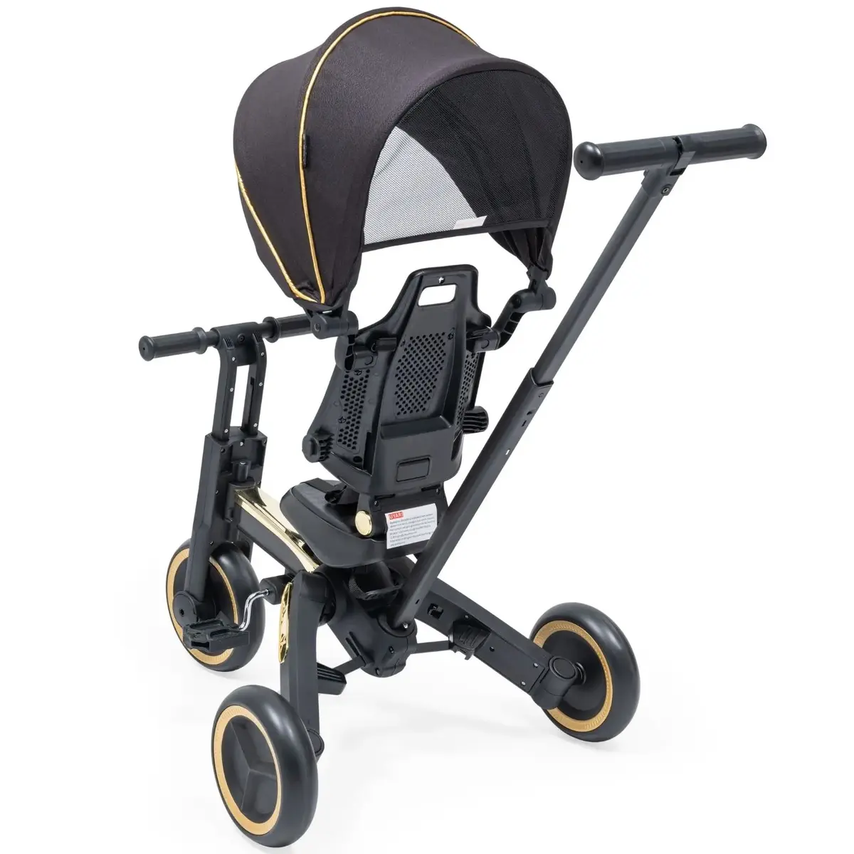 Duux Trike D56 7 in 1 Üç Tekerlekli Bisiklet Siyah
