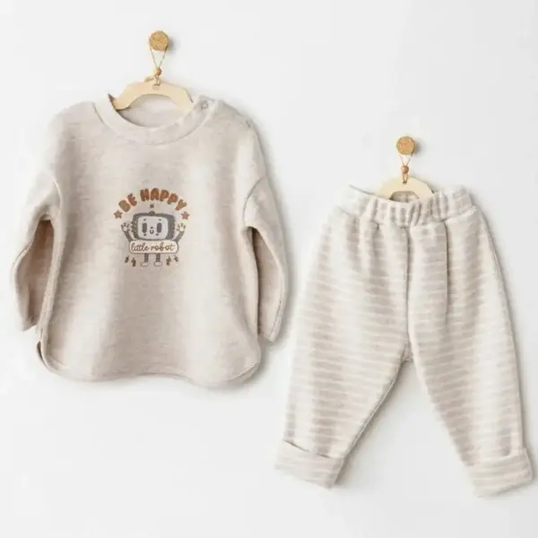 Andy Wawa 2li Takım Casual Bej