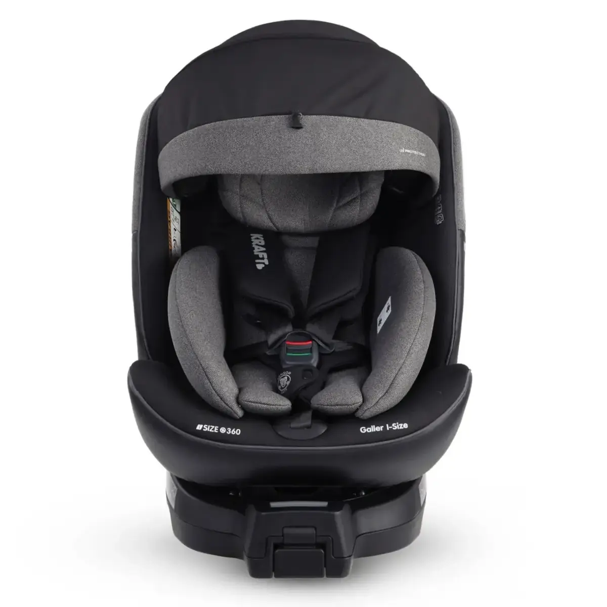 Kraft Galler I-Size Oto Koltuğu 0-36 Kg Black
