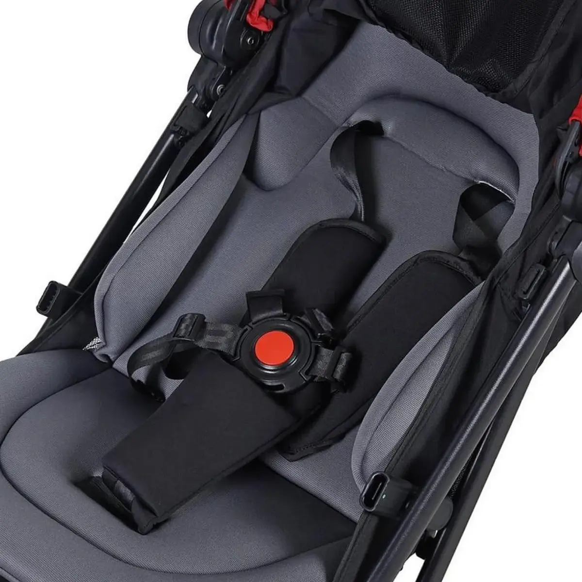 Prego 2228 Easy Fold Kabin Bebek Arabası Kırmızı