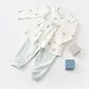 Bibaby Organik 2li Takım Pretty Ears Bunny Mint - Ekru