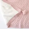 Bibaby Battaniye Hasır Triko Pembe