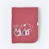 Bibaby Organik Battaniye Little Love Rose Dry