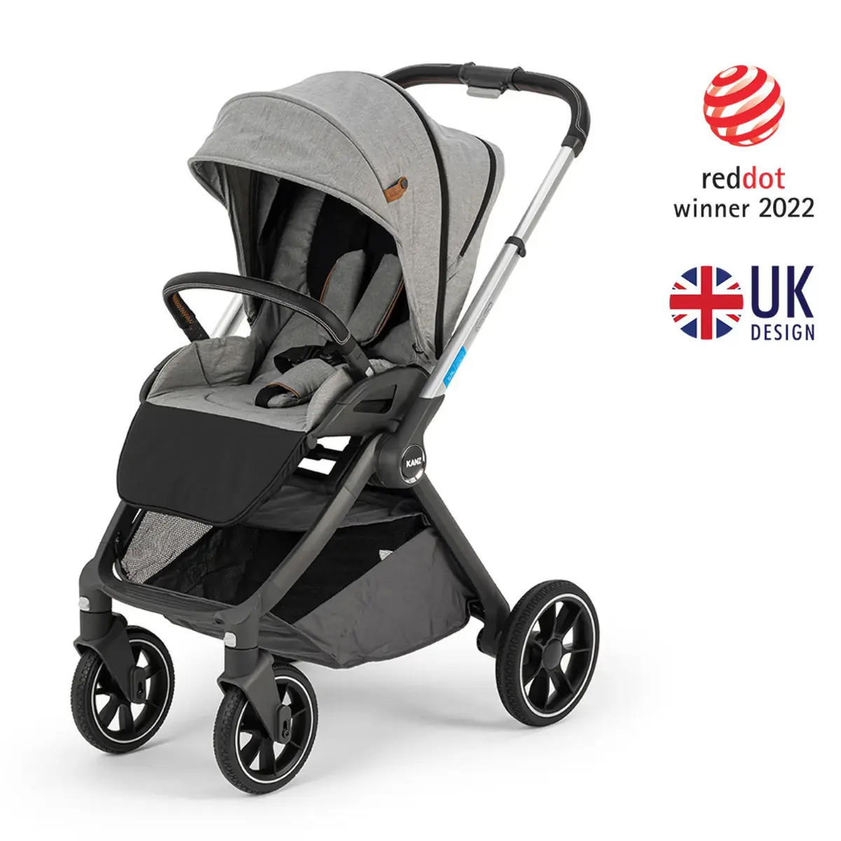 Kanz EasyGo Travel Sistem Bebek Arabası Gri