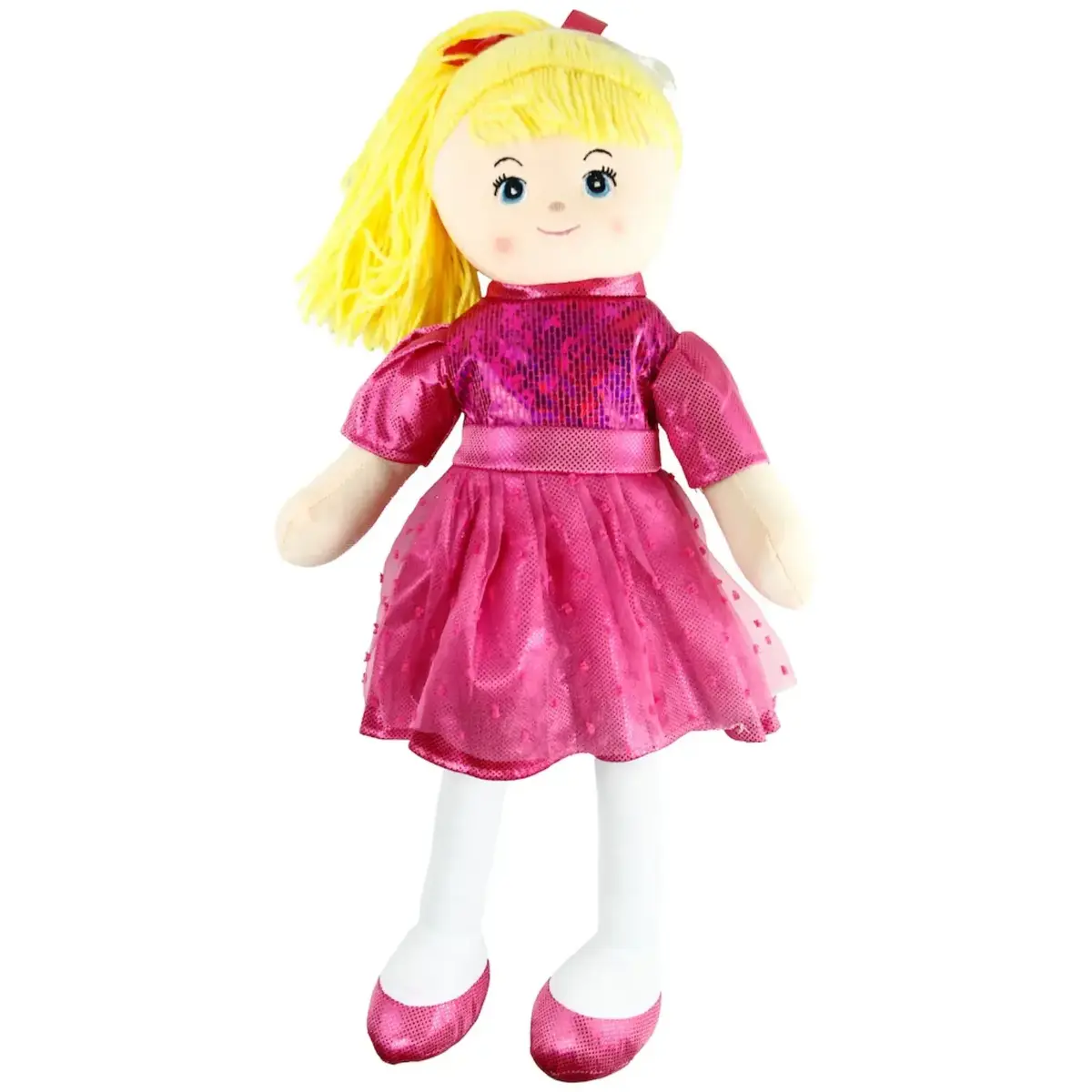 Vardem Parlak Elbiseli Bez Bebek 50 cm 