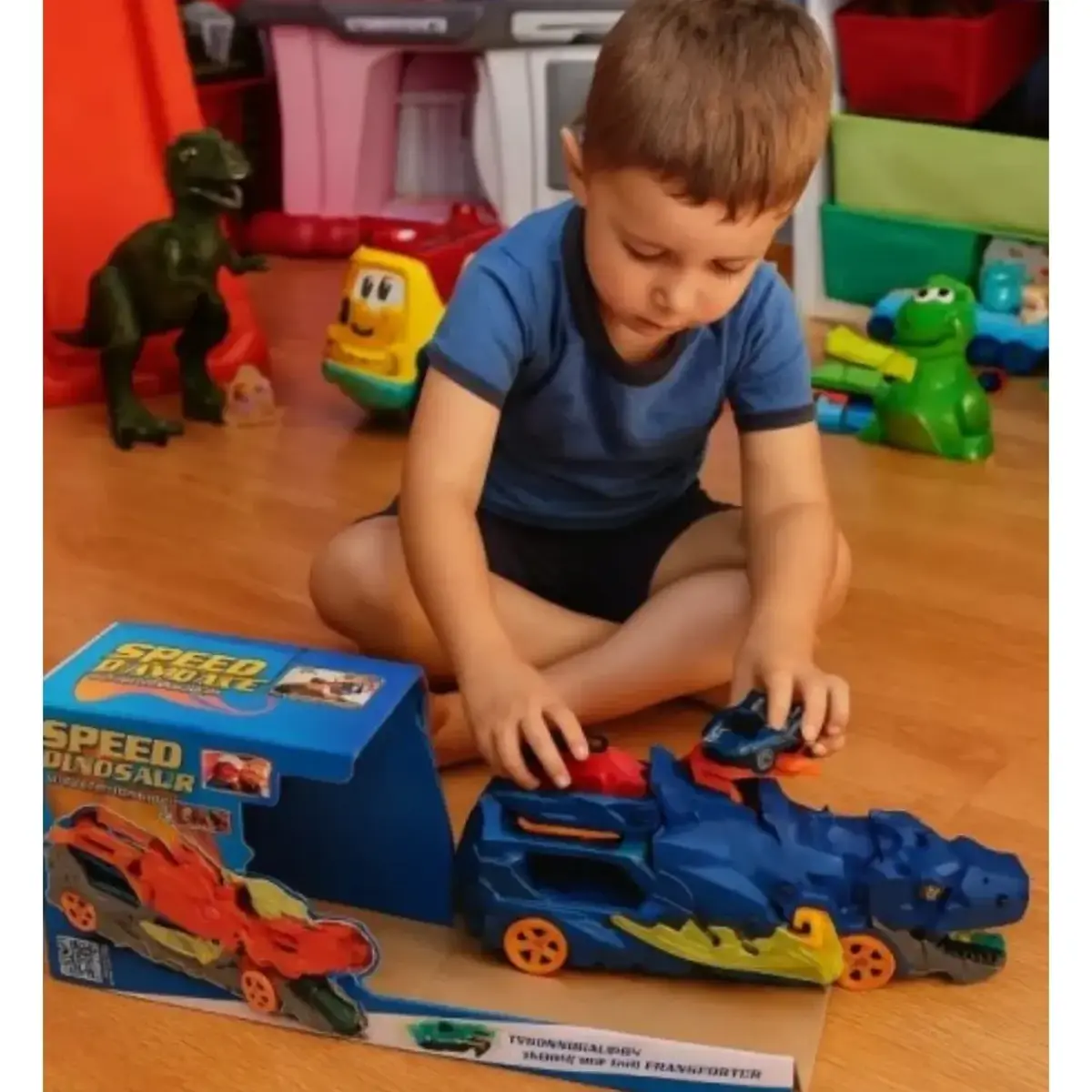 Vardem Araba Fırlatan Taşıyıcı Dinozor Kamyon