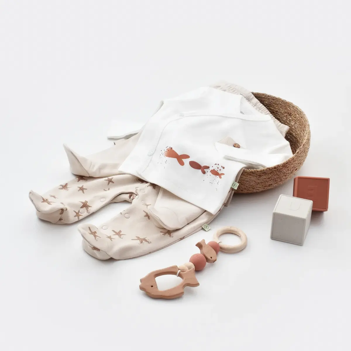 Bibaby Organik Hastane Çıkışı 10lu Magic Starfish Latte