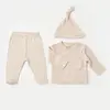 Bibaby Organik Zıbın Takımı 3lü Soft Modal Bej