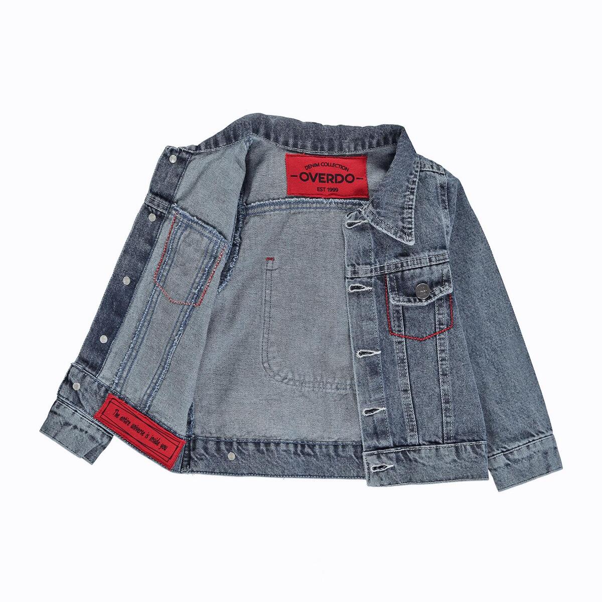 Overdo Ceket Ayıcıklı Kot