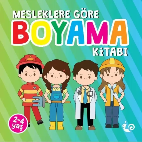 Mesleklere Göre 24 Sayfa Boyama Kitabı 