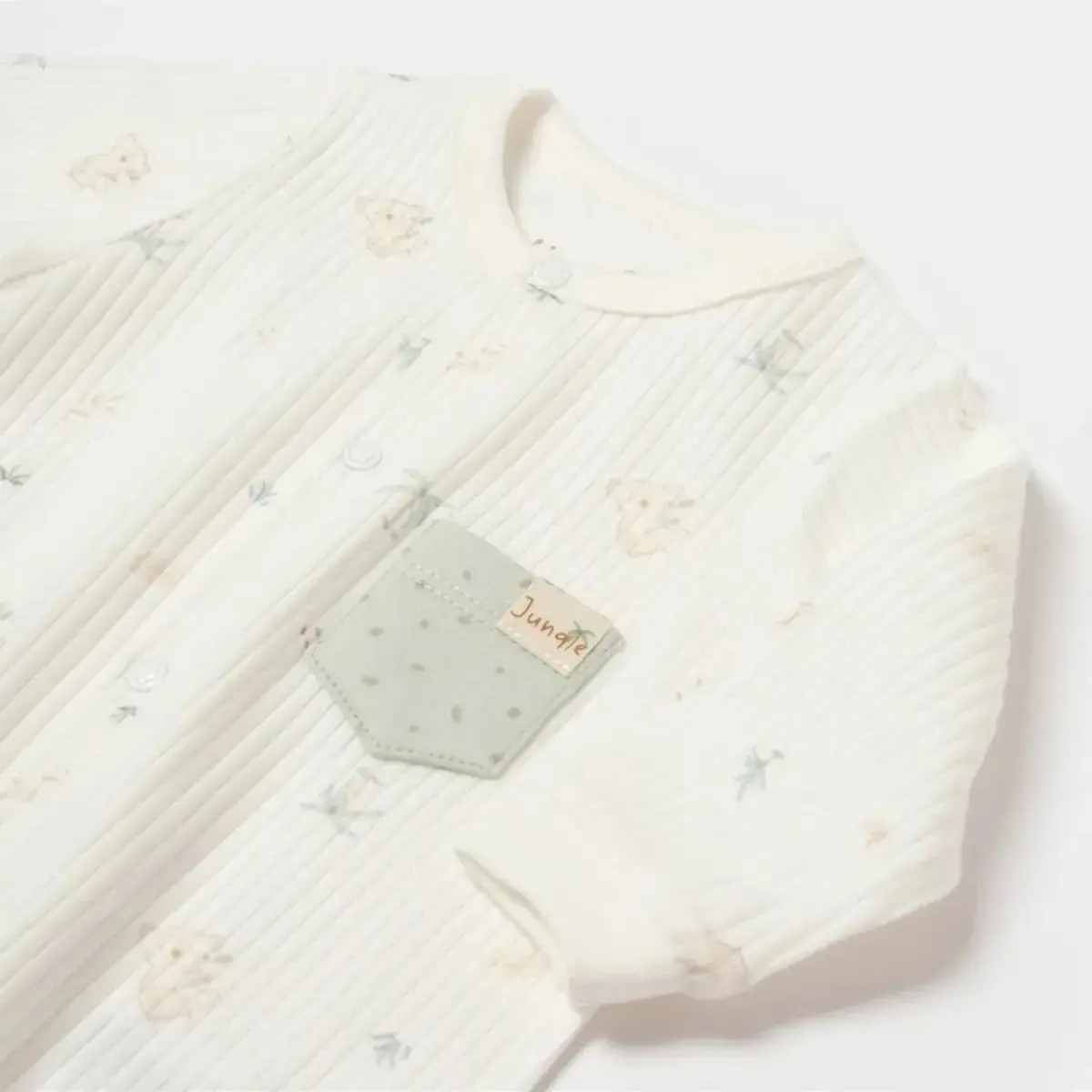 Bibaby Organik Tulum Patikli Koala Jungle Mint