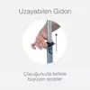 SmarTrike T1 3’ü 1 Arada Oturaklı ve Çantalı Çocuk Scooterı- Blue