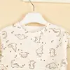 Rany Baby Kids Pijama Takımı Dinozor Kahverengi