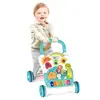 Vardem Piyanolu 4in1 Turkuaz Bebek Yürüteci Turkuaz