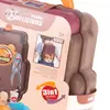 Aya Toys Kahve Sırt Çantası Lezzetli Yemekler 27 Parça