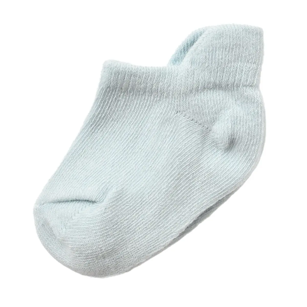 Bibaby Organik Çorap Soket Basic Sneaskers Mavi