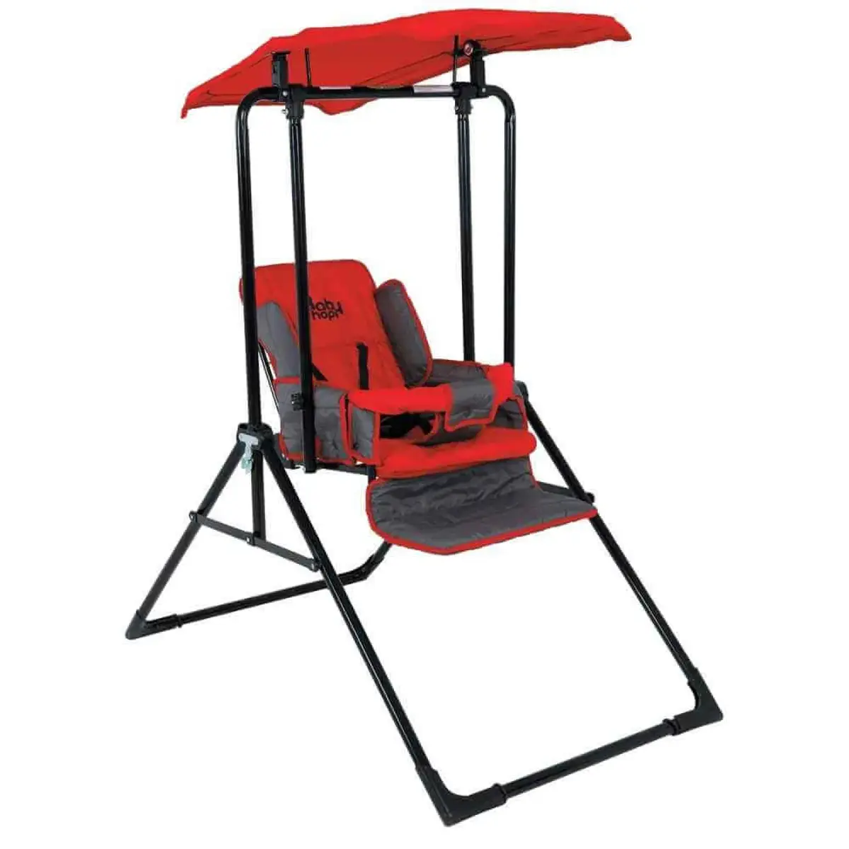 Babyhope Yatarlı Salıncak Kırmızı-Gri Babyhope Yatarlı Salıncak Kırmızı-Gri