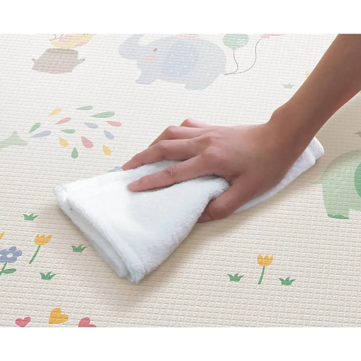 Parklon Filler Ve Yol Çift Taraflı Bebek Oyun Halısı 200x150x1.5 cm