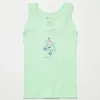 Natuline Organik Atlet Likralı Lovely Meowly 2li Pembe - Yeşil