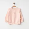 Bebolly Sweatshirt Spoilt Baskılı Pudra