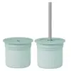 OiOi Ham+Hüp Atıştırma Seti 4lü River Green - Powder Grey