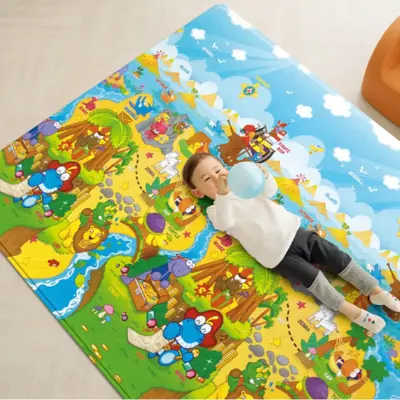 Unigo Dwinguler Dino Adventure Oyun Matı 15mm 230x140cm