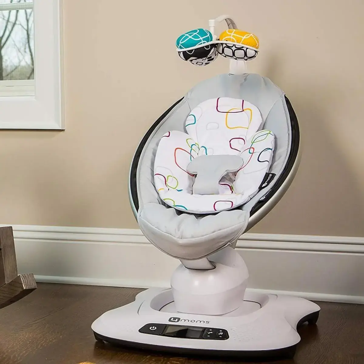 4moms MamaRoo 4.0 Çift Yönlü Yenidoğan Destek Pedi Multi Color