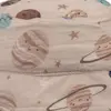 Kitti Şapka Fötr Mars Baskılı 1-3Yaş Bej Asortili