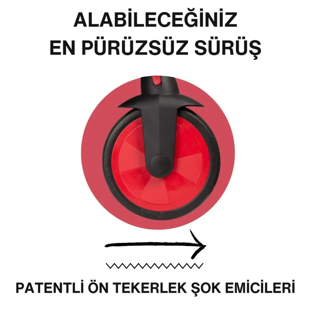 SmarTrike STR3 Plus 5’i 1 Arada Üç Tekerlekli Bebek Bisikleti - Red