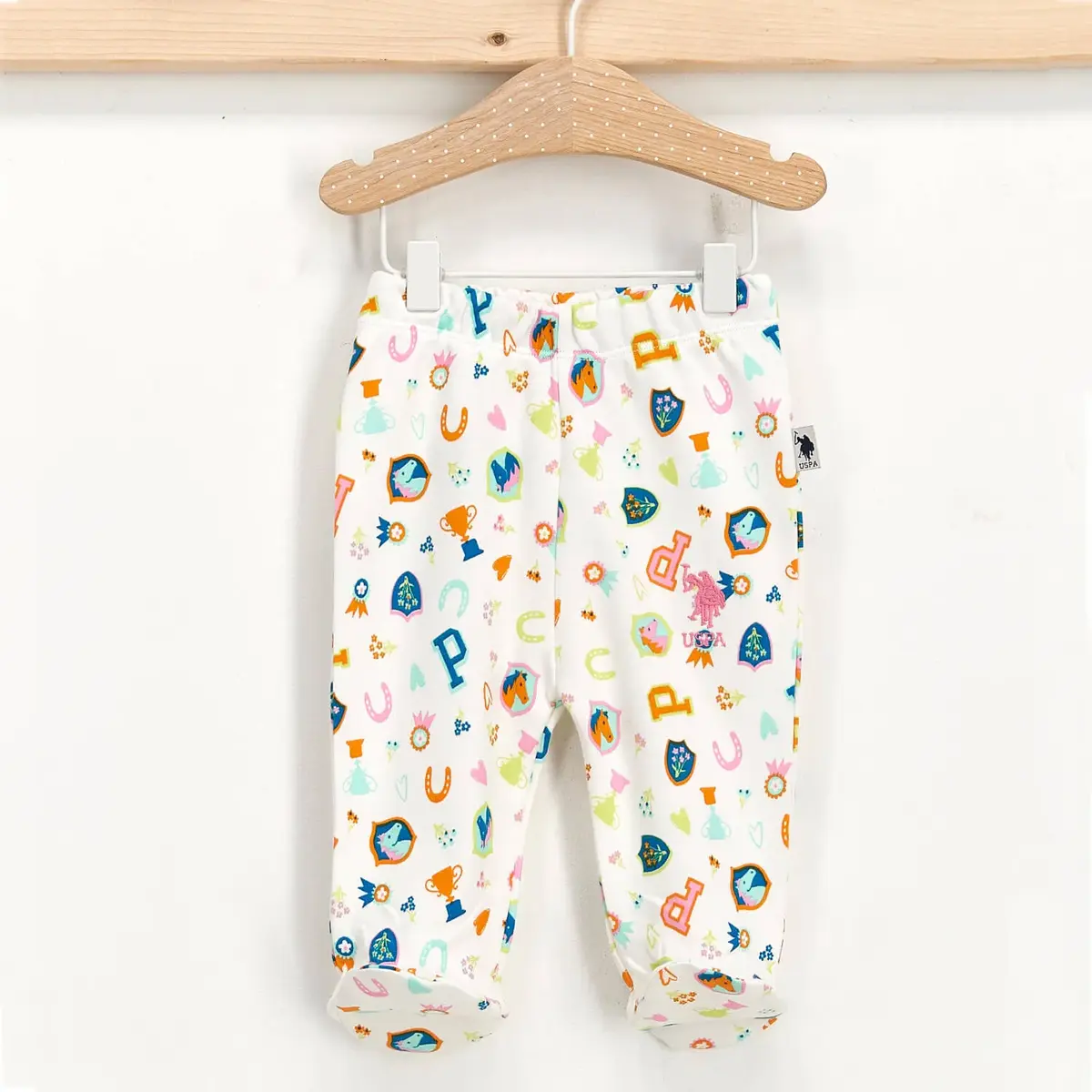 U.S. Polo Pantolon Patikli 2li Toz Pembe