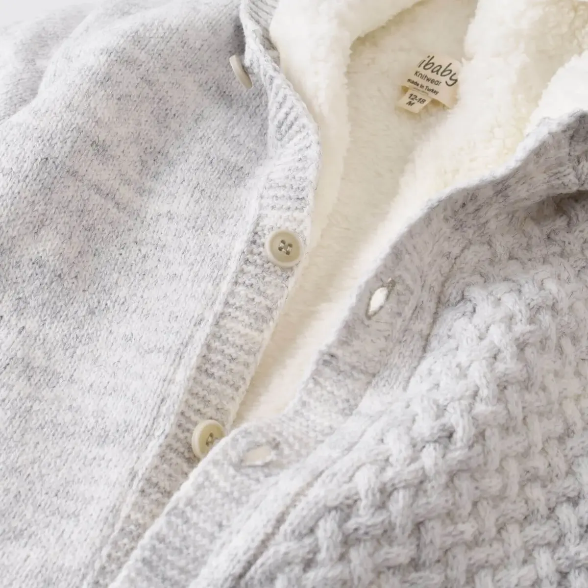 Bibaby Tulum Cepli Welsoftlu Triko Gri