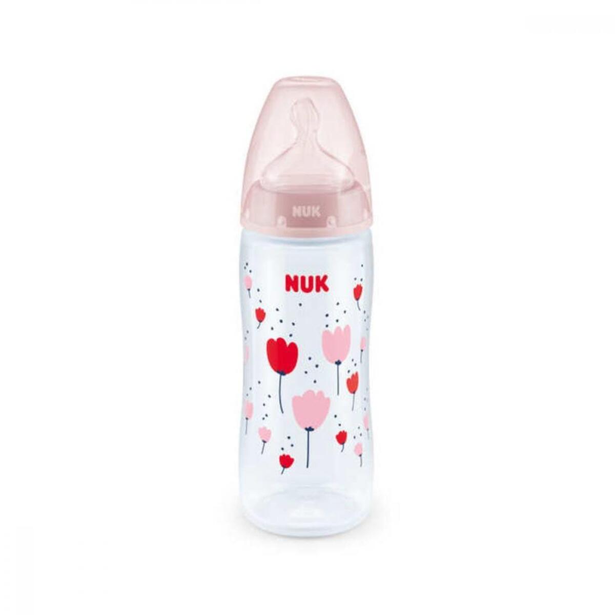 Nuk FC Plus Dereceli PP Biberon 300 ml Pembe